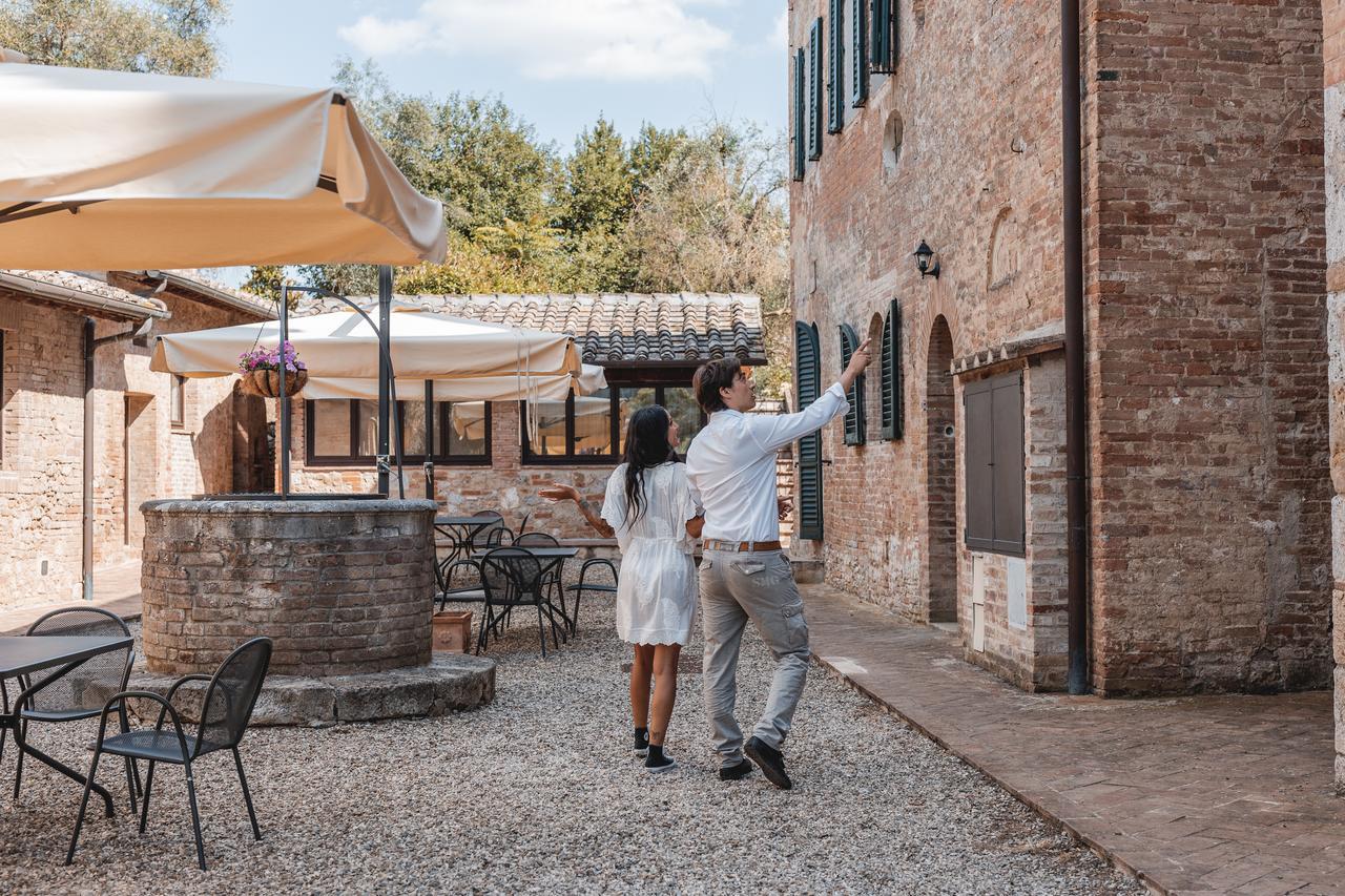 الشقق الفندقية سيينافي  Il Borgo Di Terrensano المظهر الخارجي الصورة