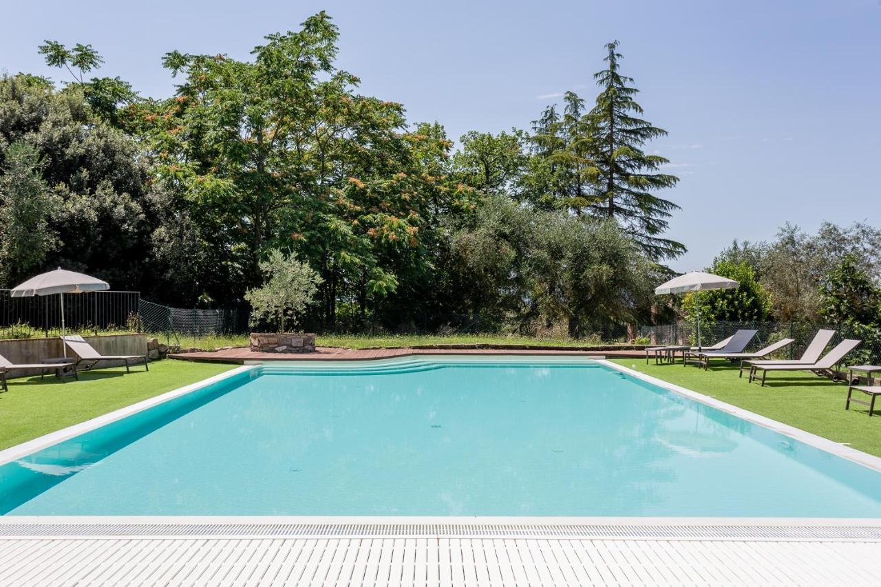 الشقق الفندقية سيينافي  Il Borgo Di Terrensano المظهر الخارجي الصورة